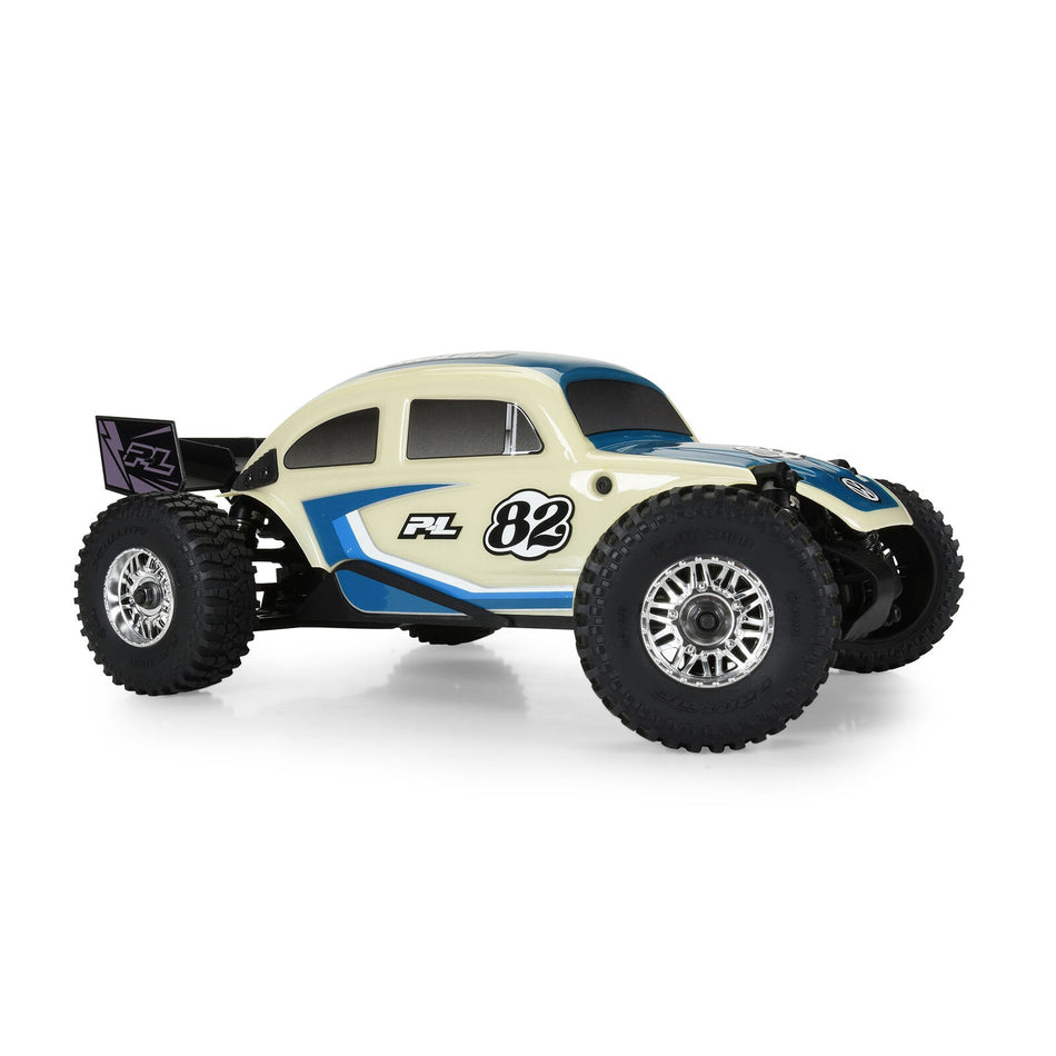 Pro-Line Class 1 VW Bug Blue Race Body Conversion Kit and Flat Iron Tires