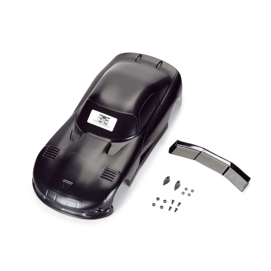 Pro-Line Pre-Cut 2002 Dodge Viper GTS Body (Black) for Losi NASCAR – PRO368414