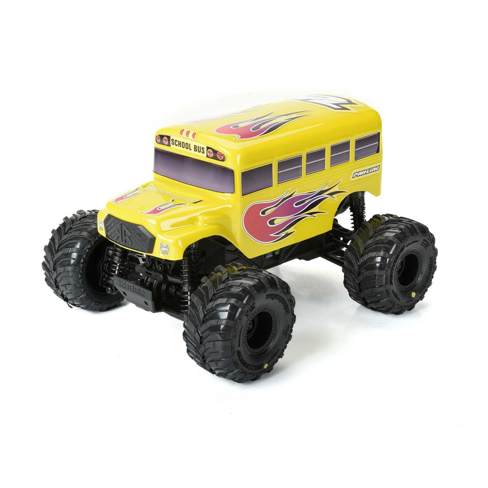 Pro-Line School Bus Body – Pre-Cut/Pre-Painted Yellow for ARRMA | PRO368815