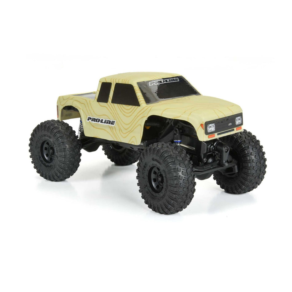 Limited Edition Pre-Cut/Pre-Painted Coyote High Performance Tan Topo Body for Axial SCX30