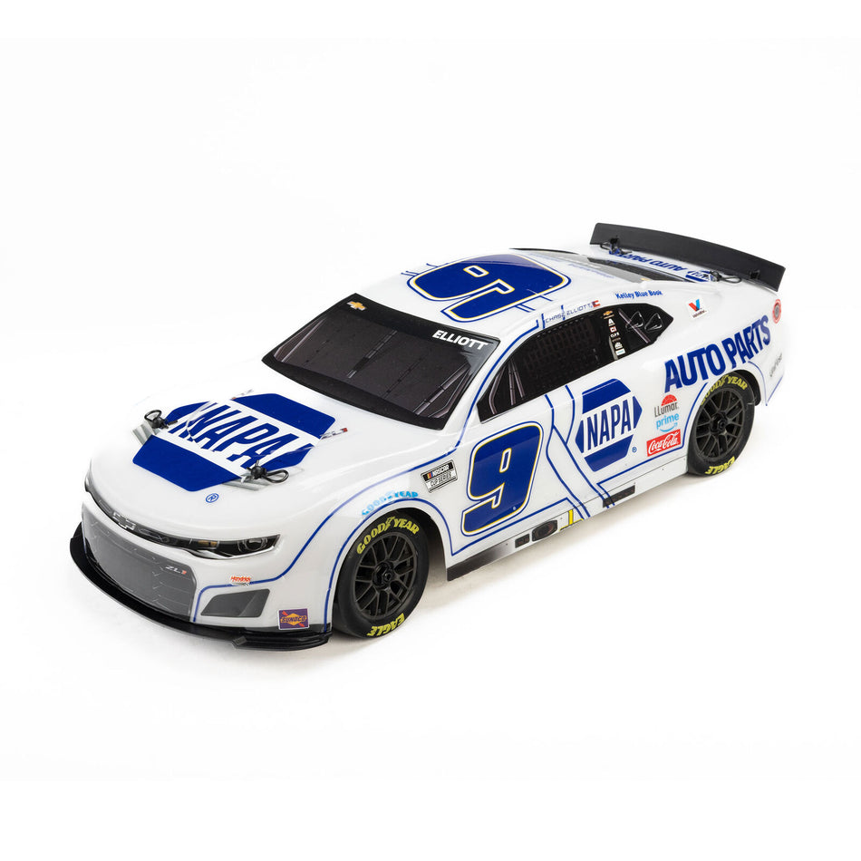 Losi Elliott #9 NAPA Auto Parts Clash Scheme DIY White 2025 Body for Losi NASCAR