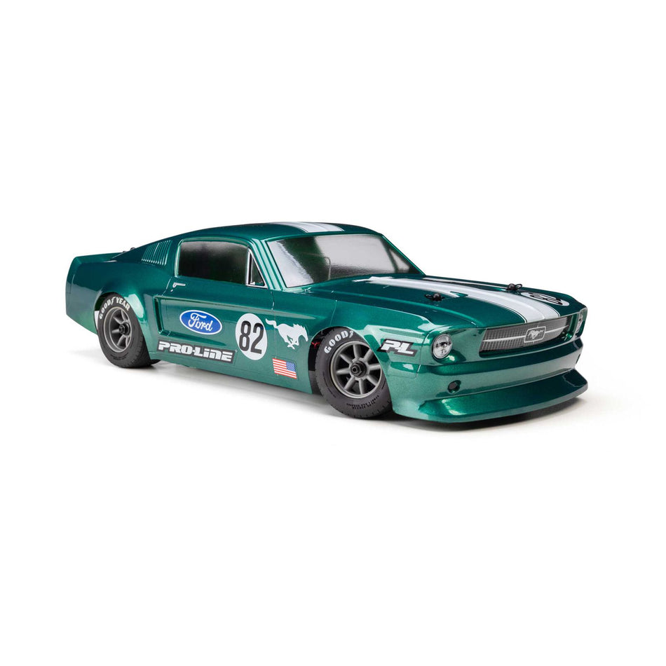 Protoform Pre-Cut 1968 Ford Mustang Clear VTA Body for Losi NASCAR Racecar