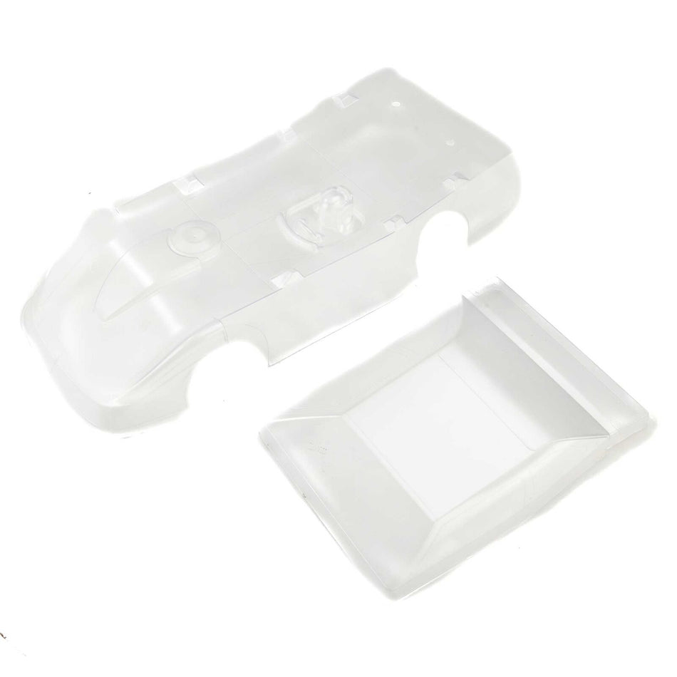 Pro-Line PRO373717 1/12 Pre-Cut Dirt Late Model Tombstone Hi-Performance Clear Body: Losi GROM ALM and NASCAR