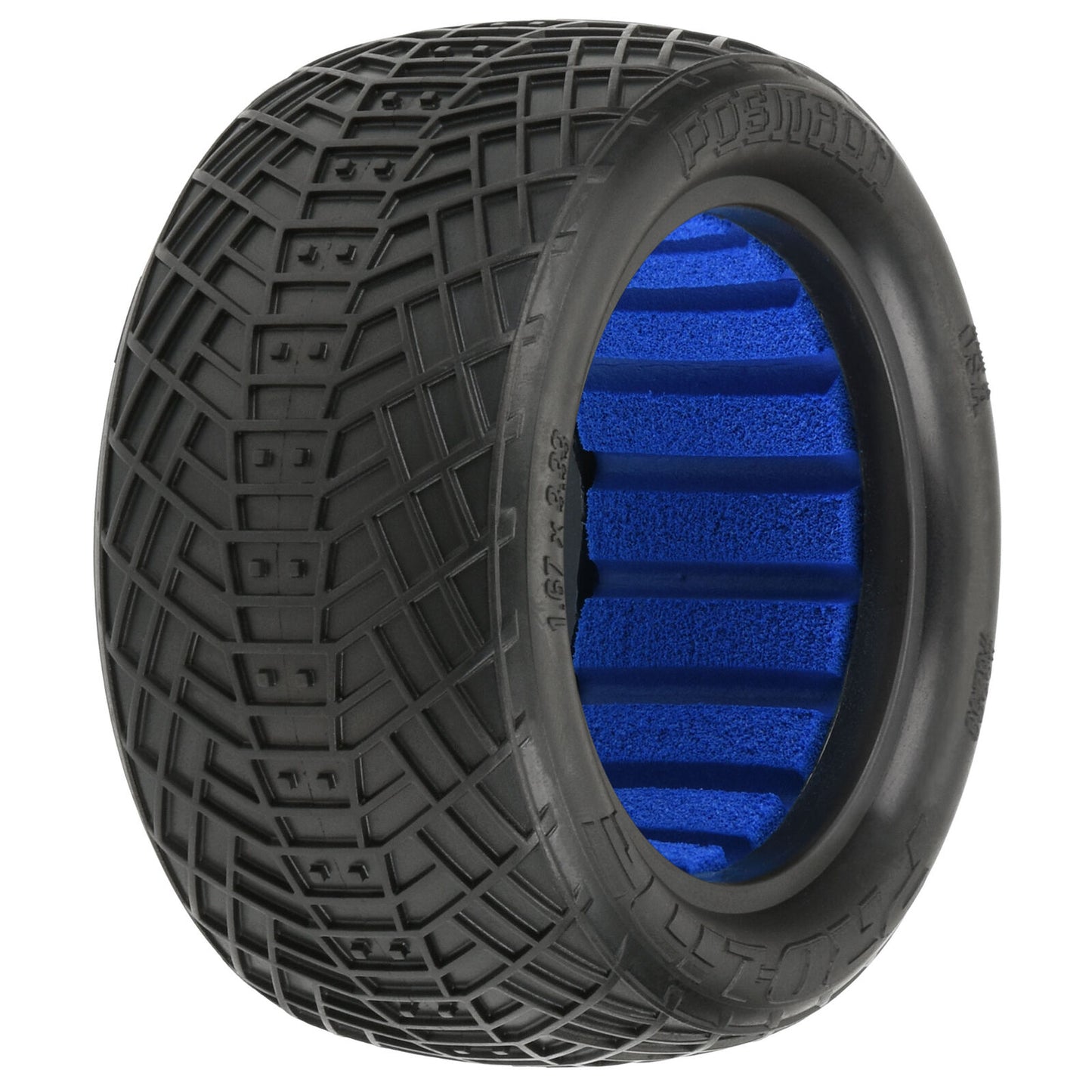 Pro-Line Rear Positron 2.2 S3 Soft Tire w/ Foam: Buggy (2)