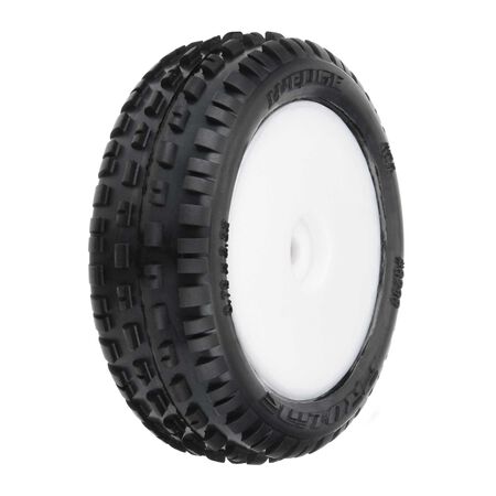 Wedge Carpet Tires MTD White Mini-B Front