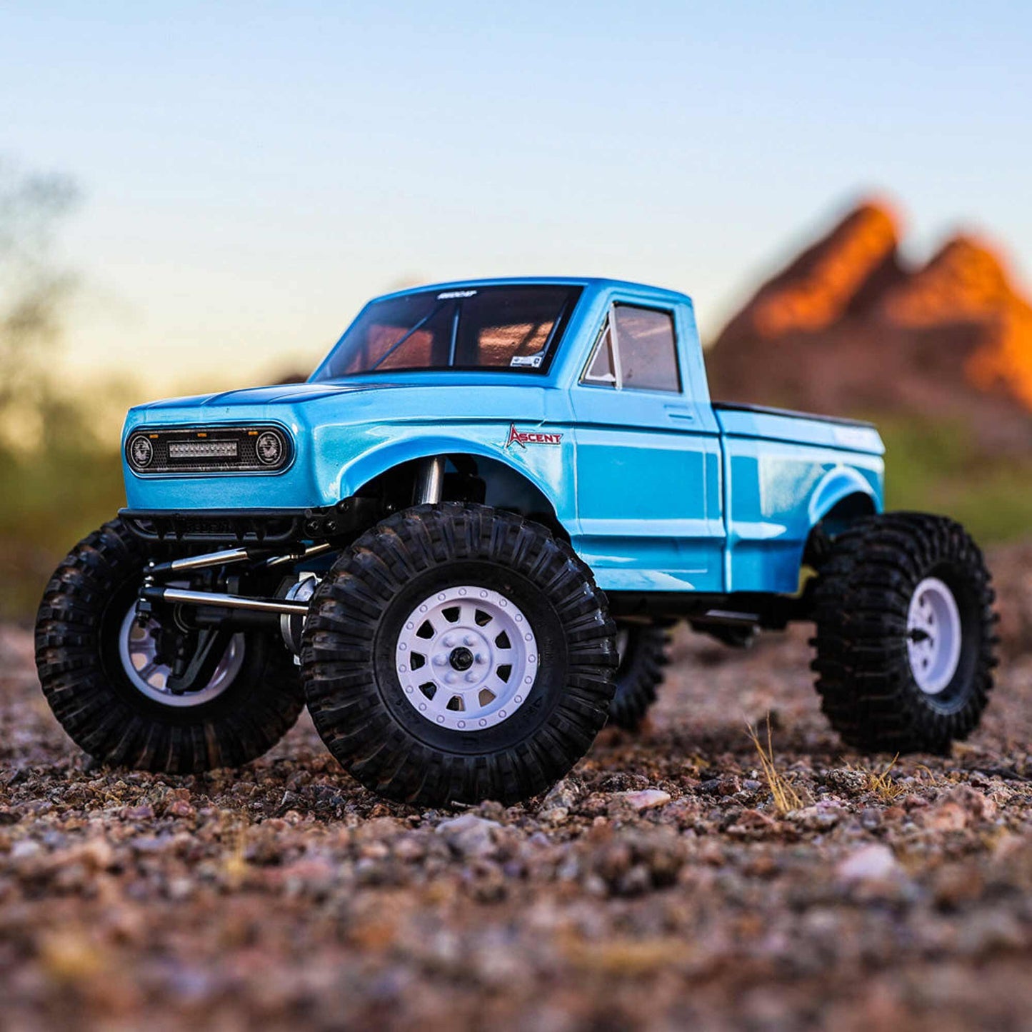 1/10 Redcat Ascent - LCG Rock Crawler - BLUE 2 Piece Pinched & Dovetailed Body