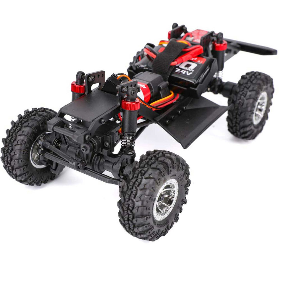 Redcat Ascent-18 International Scout II 1/18 4WD RTR Rock Crawler (Orange) w/2.4GHz Radio, Battery & Charger