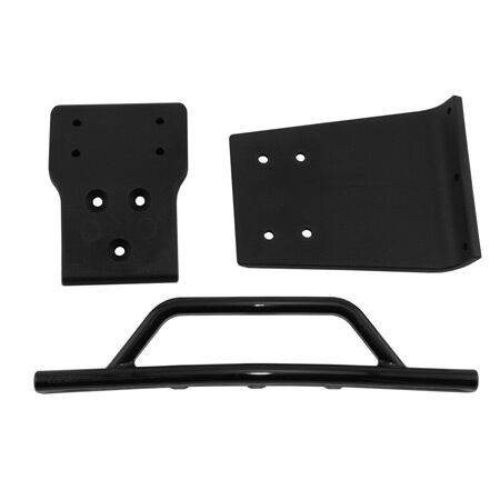 RPM Front Bumper/Skid Plate, Black: SLH 4x4