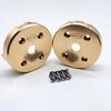 Brass Portal Covers ScxPro / Capra / Scx10.3