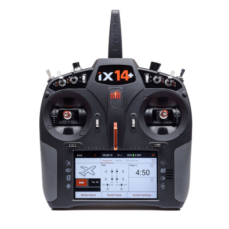 Spektrum SPMR14010 iX14+ 20-Channel DSMX Transmitter Only