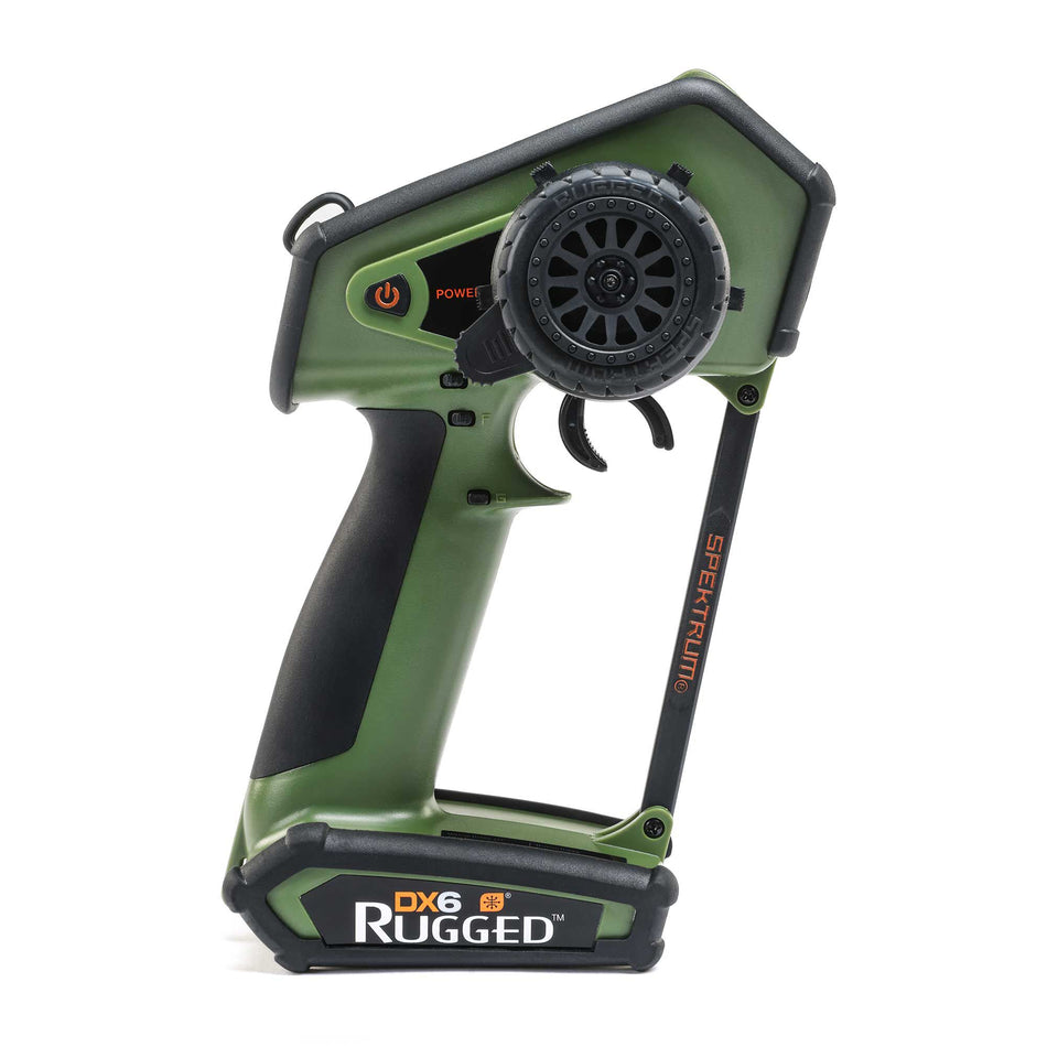 DX6 Rugged 6 Channel DSMR Transmitter Only, Green