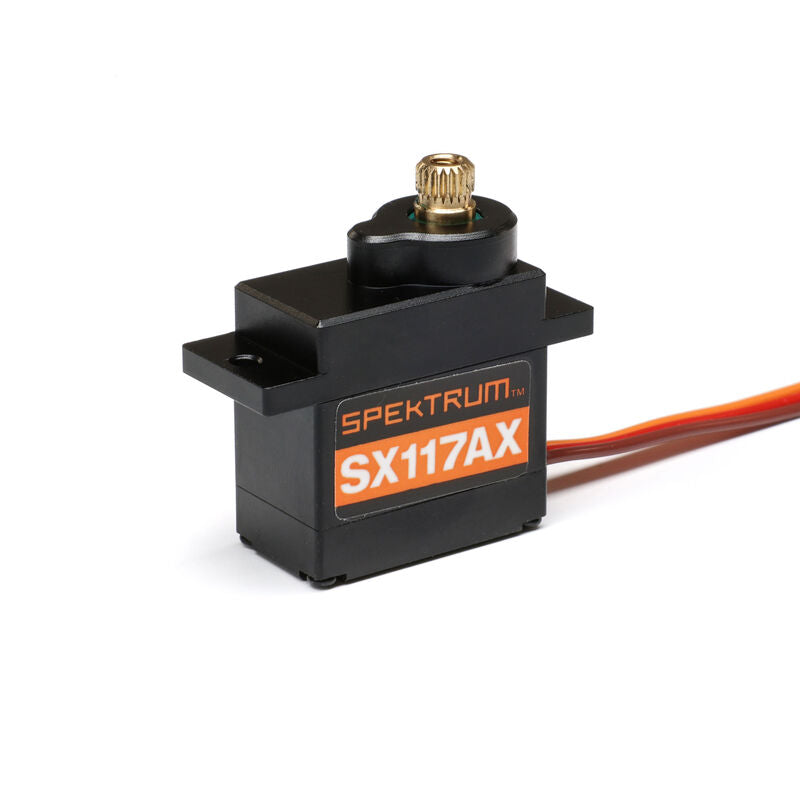 Spektrum SX117AX Micro Servo Metal Gear/Case, 250mm Lead