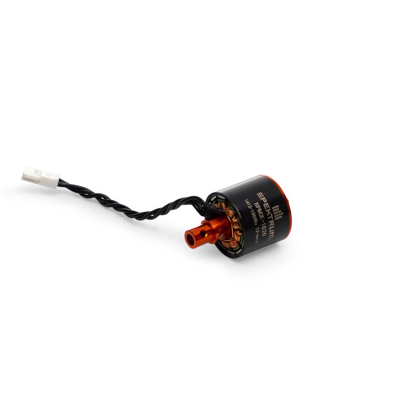 Spektrum Brushless Outrunner Motor: 1412-1500Kv, 12 Pole