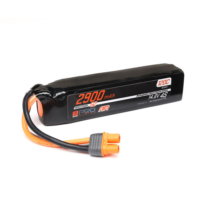 Spektrum Smart Pro Series Air 4S 14.8V 2900mAh G2 LiPo 120C IC3