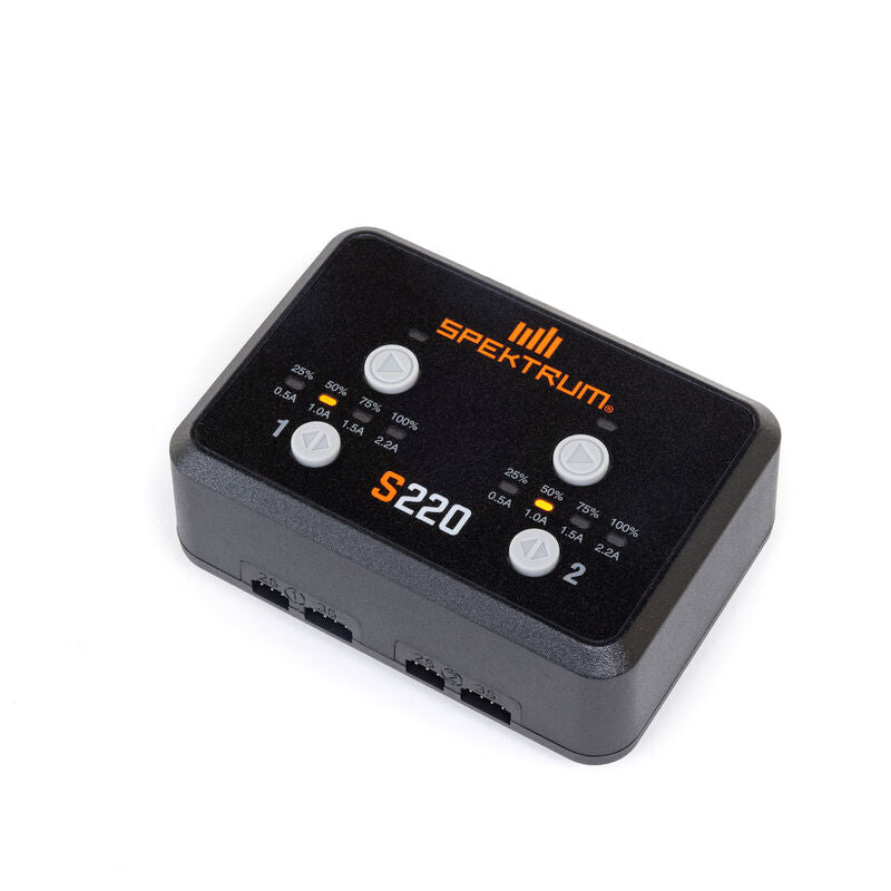 Spektrum S220 AC 2x20W Dual Port Smart Balance Charger – SPMXC0220