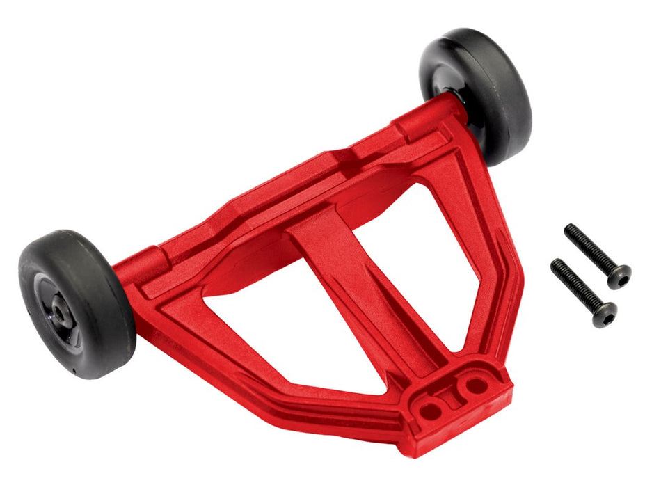 10776-Red Wheelie Bar Assembled