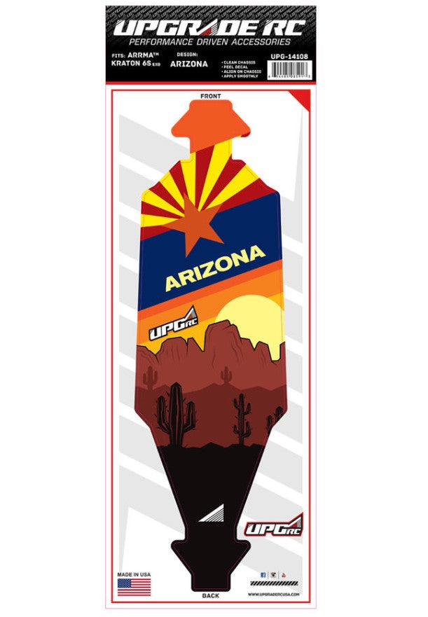 UpGrade RC Chassis Protector for Arrma® Kraton® 6S EXB (Arizona) (1)
