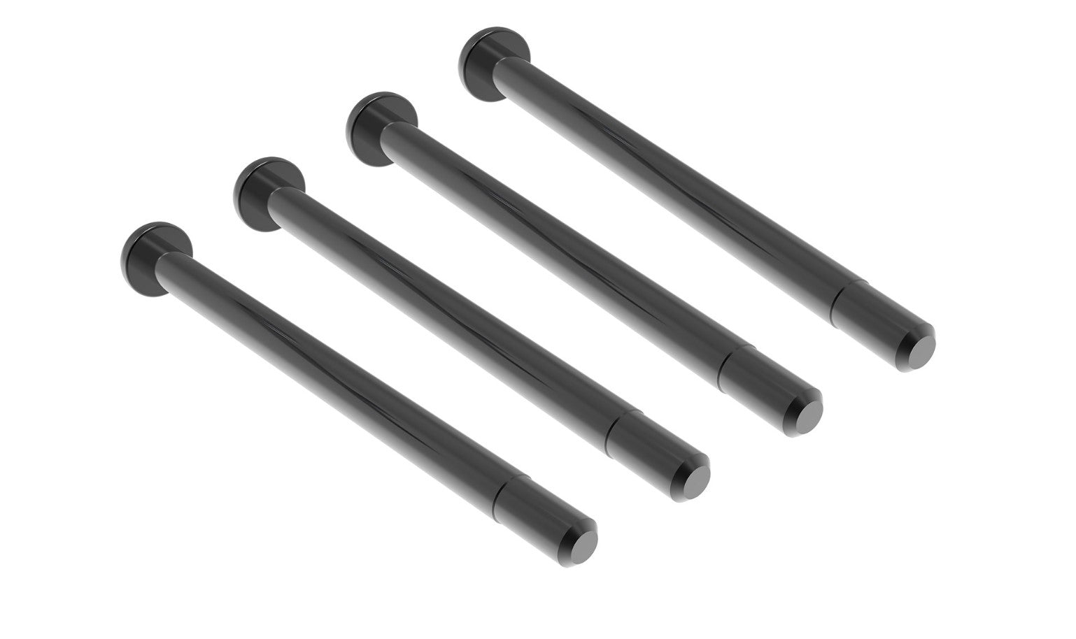 10741X Suspension pins, inner, upper (hardened steel), 3x45mm ...