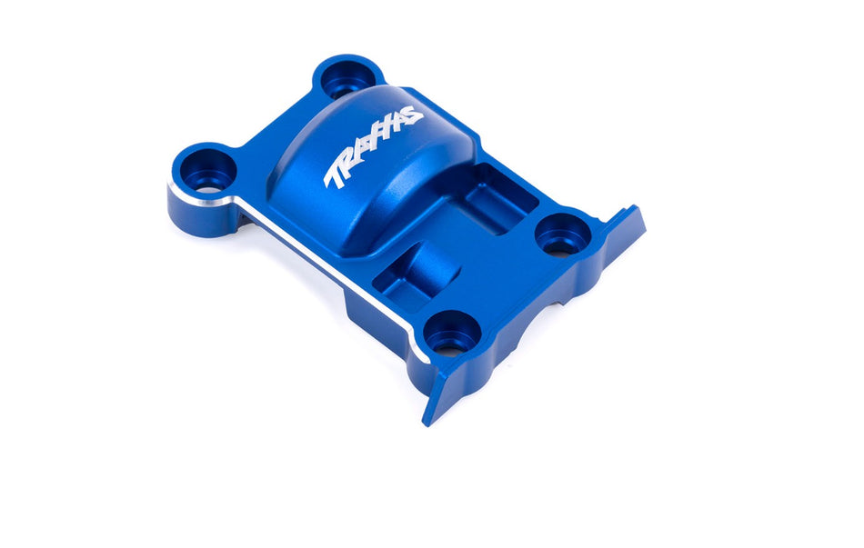 7787 Traxxas  Aluminum Gear Cover – Blue Anodized Upgrade
