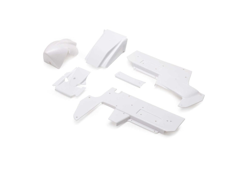 Losi Body Panel Set, White: 22S Sprint