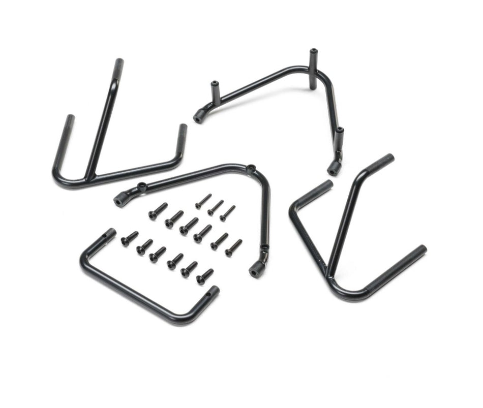 Losi Bumper Set, Black: 22S Sprint