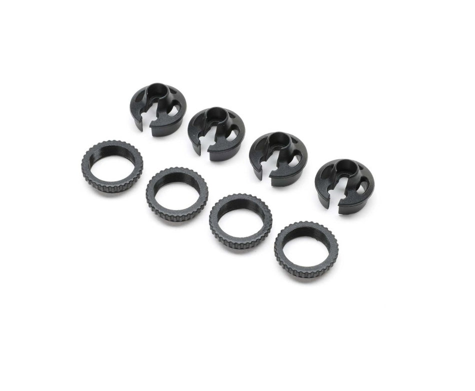 Losi Shock Spring Cup & Collar Set: 22S