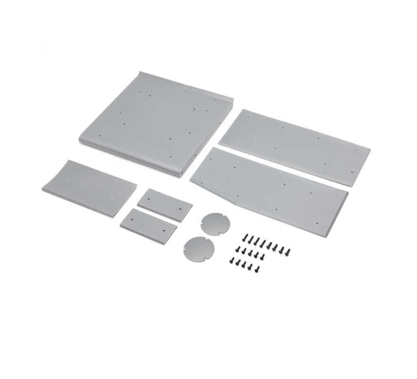 Losi Wing Panel Set, Silver: 22S Sprint