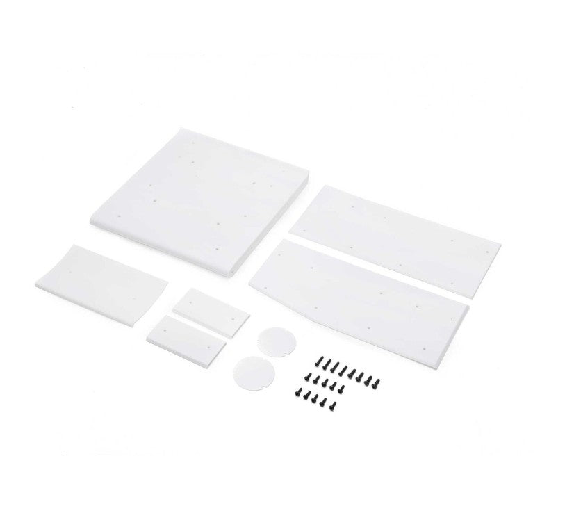 Losi White Wing Panel Set – 22S Sprint Car Replacement (LOS-1894)