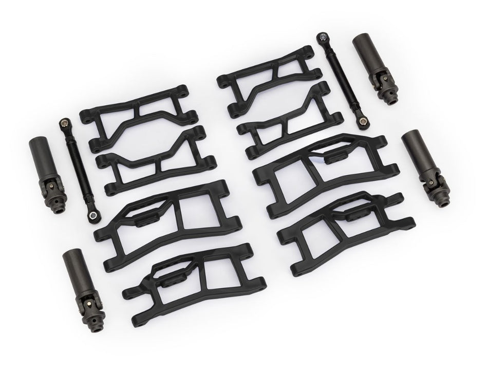 10790 Traxxas Suspension kit, Mini Maxx, WideMaxx, black