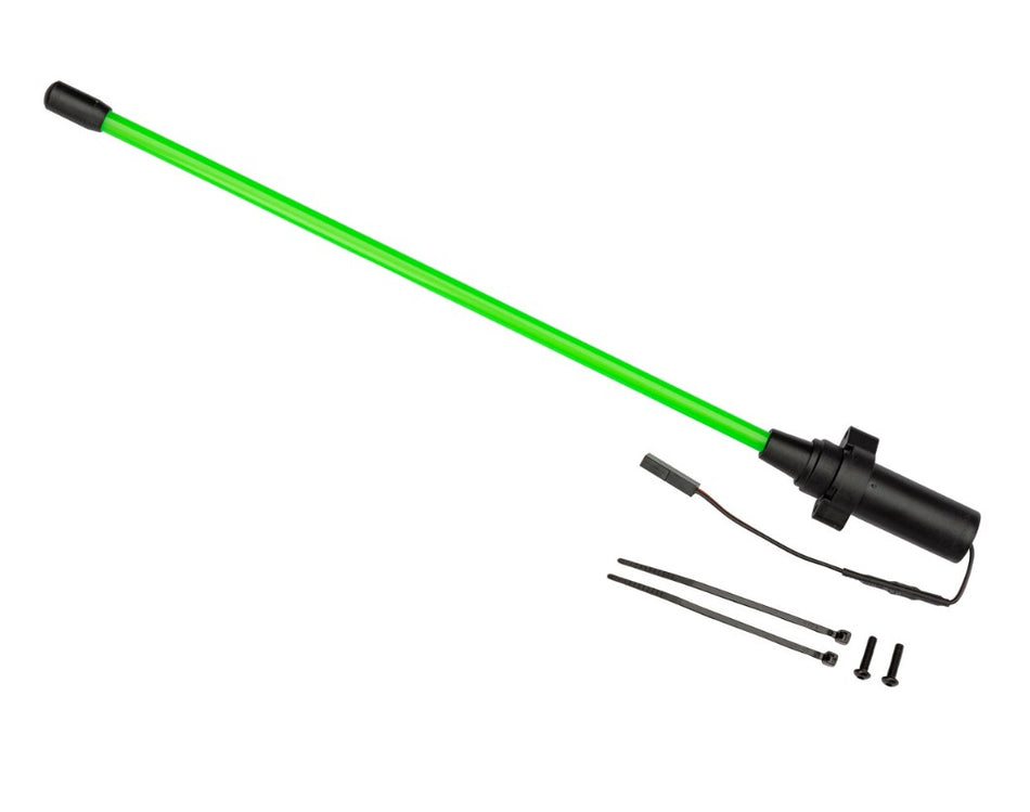 10992 Traxxas Traxxas Green LED Whip Light w/ Flex-Tech Mount – Durable Scale Lighting