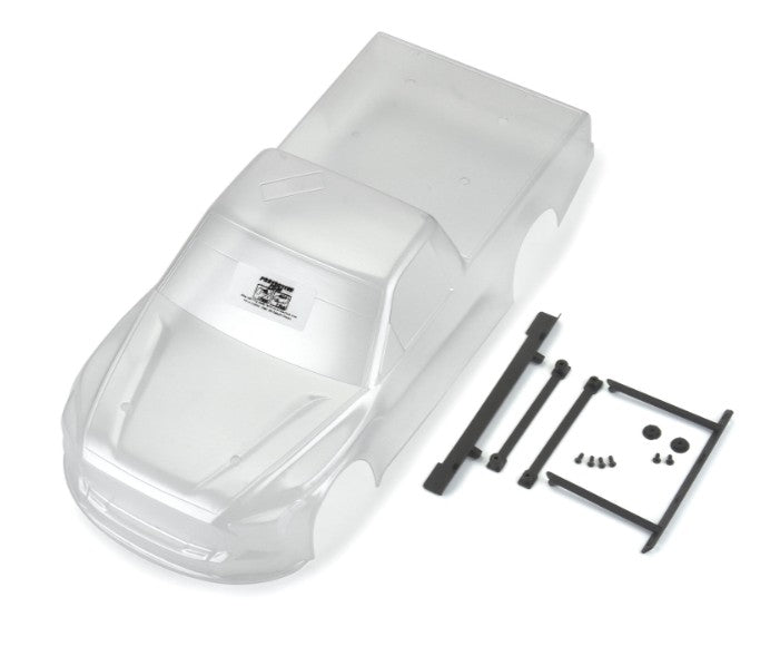 Pro-Line Pre-Cut 2024 Toyota Tundra NASCAR Truck Series Clear Body for Losi NASCAR