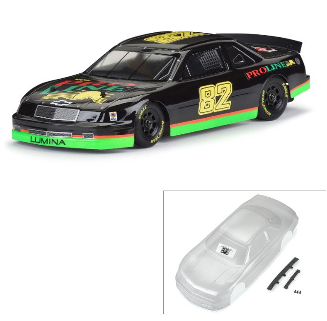Pro-Line Pre-Cut 1990 Chevy Lumina Clear for Losi NASCAR