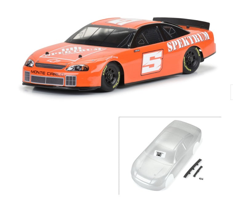 Pro-Line Pre-Cut 1997 Chevy Monte Carlo Clear for Losi NASCAR