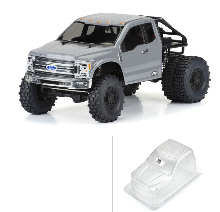 Pro-Line 2017 Ford F-250 Super Duty Cab-Only Clear Body for 12.3in 313mm