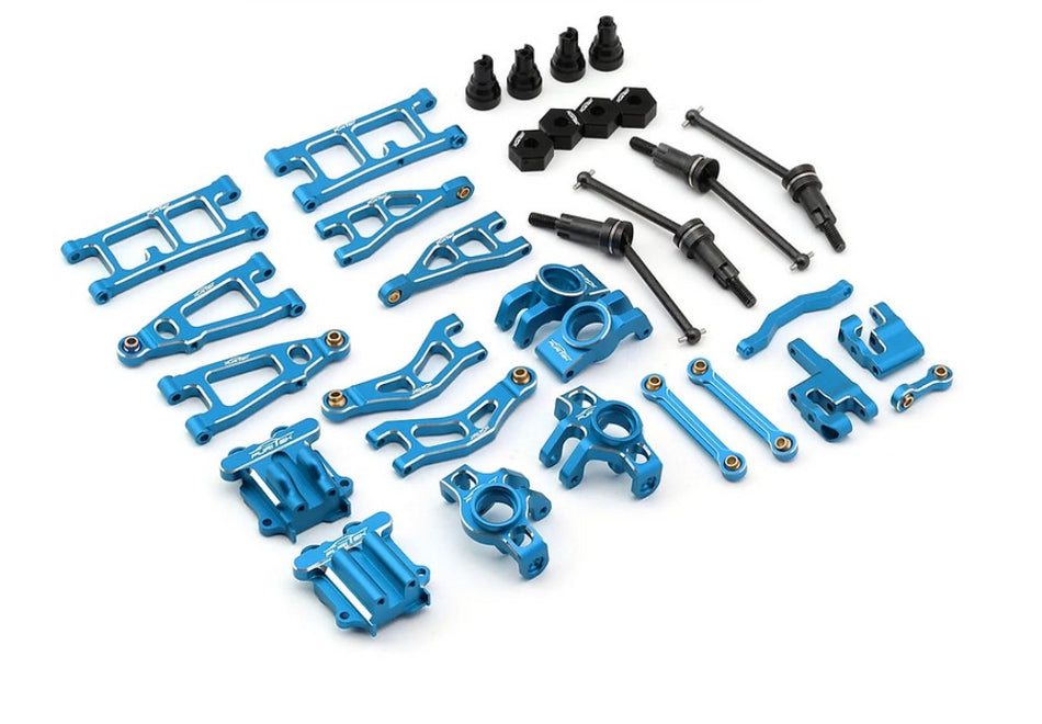 Furitek FRU-2597 Arrma Mojave Grom Ultimate Aluminum Upgrade Combo Blue