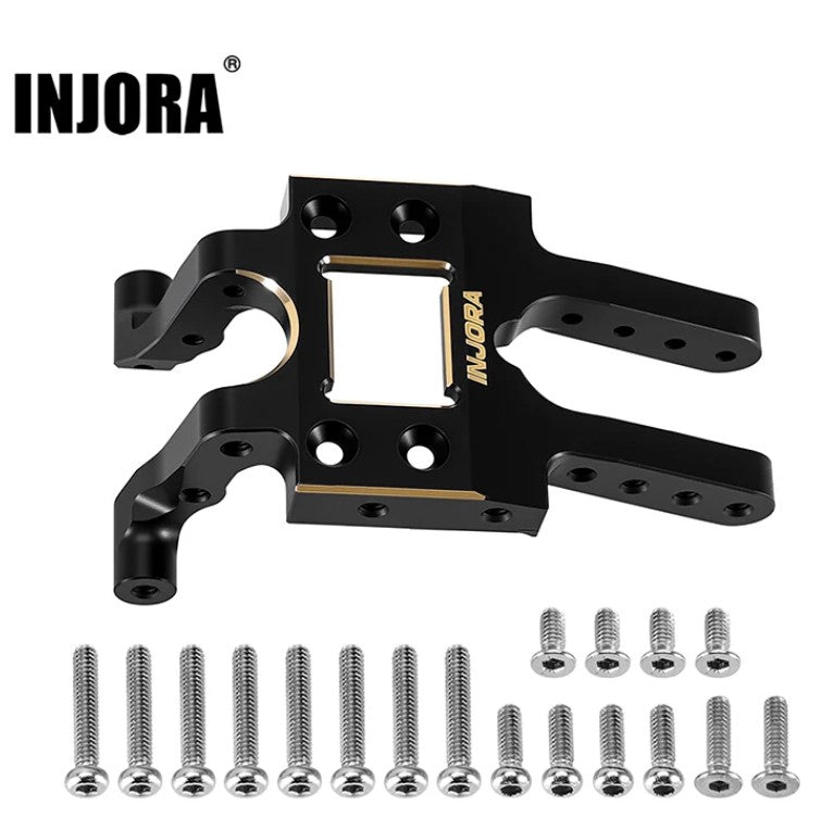 INJORA Black Brass Skid Plate for 1/18 Redcat Ascent-18 APEX
