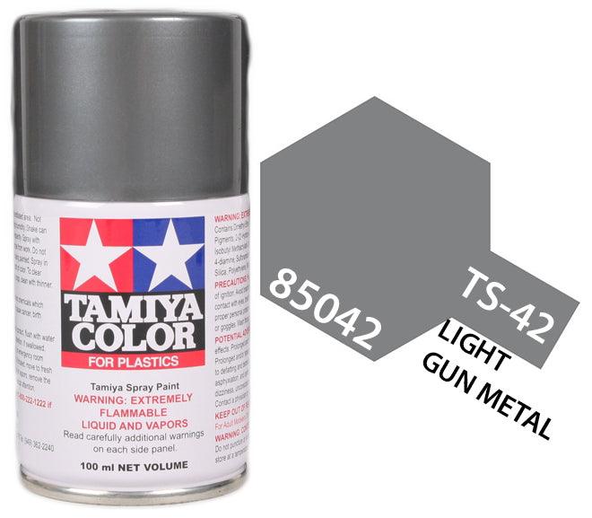 Tamiya Spray Lacquer TS-42 Lt Gun Metal