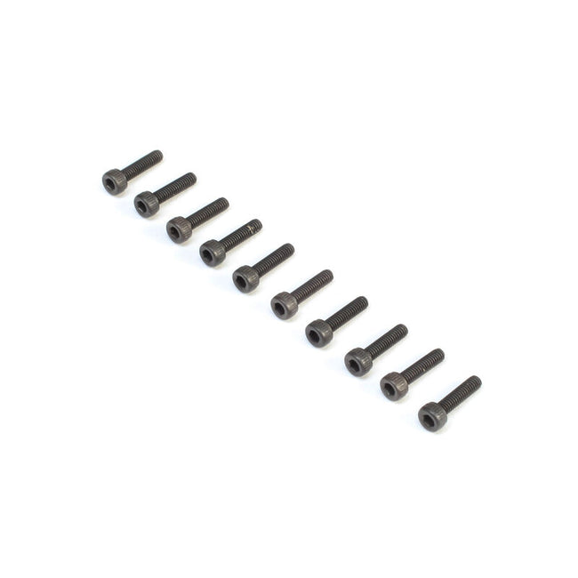 Losi Cap Head Screws, M2.5 x 10mm (10)