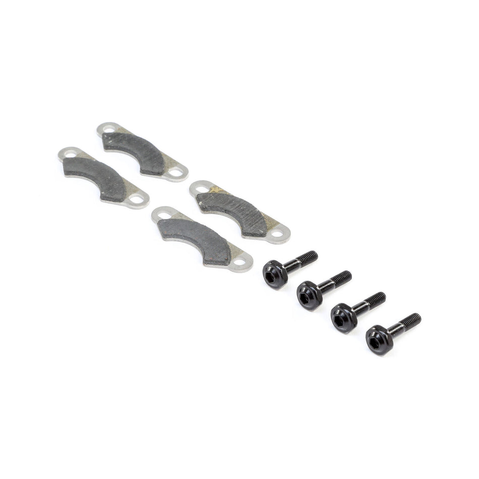 Losi Brake Pads and Screws (4): 8X