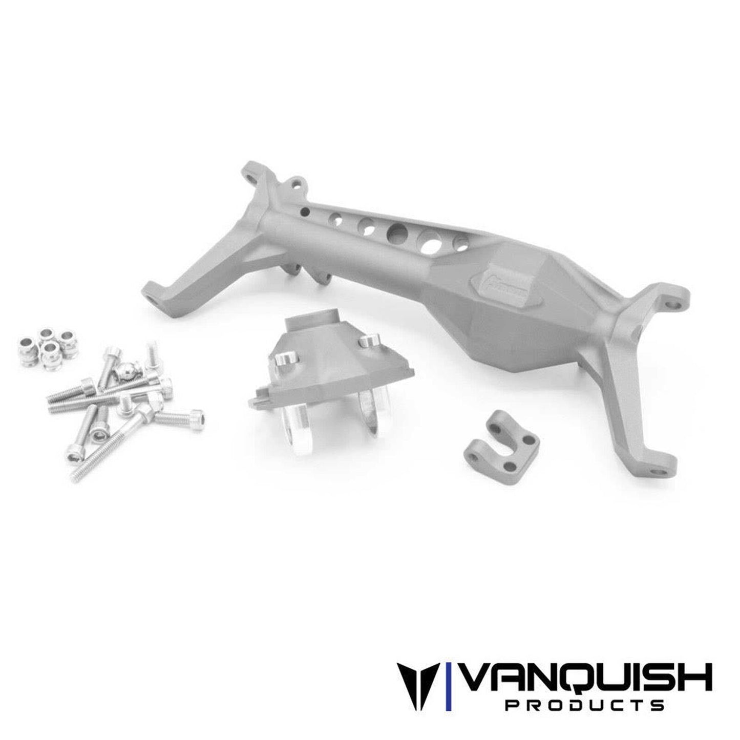 Axial SCX10-III CurrieF9 Front Axle Clear Anodized