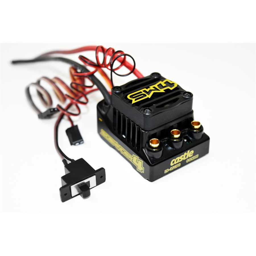 Castle Creations CSE010-0164-00 Sidewinder 4 Waterproof Sensorless ESC