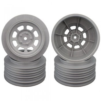 Speedway SC Wheels for Associated SC10 / SC5M / +3mm / 29mm BKSP / SILVER / 4Pcs.