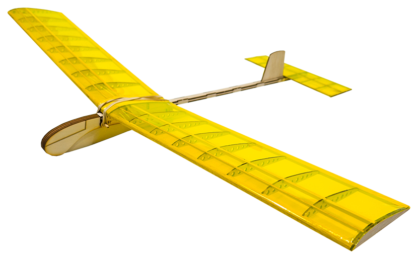 Old School Model Works OSM-DOVE Classic Hand-Launched Glider Dove Balsa Kit