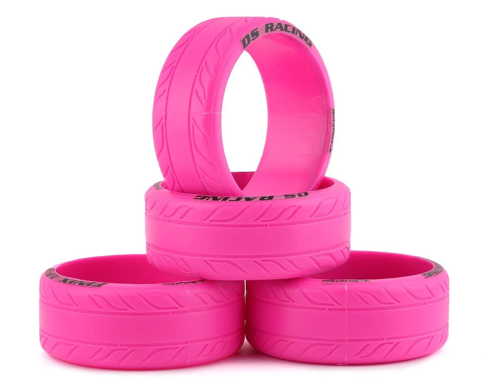 DS Racing DSC-LF-3PK Finix Drift Tires (Pink) (4) LF-3