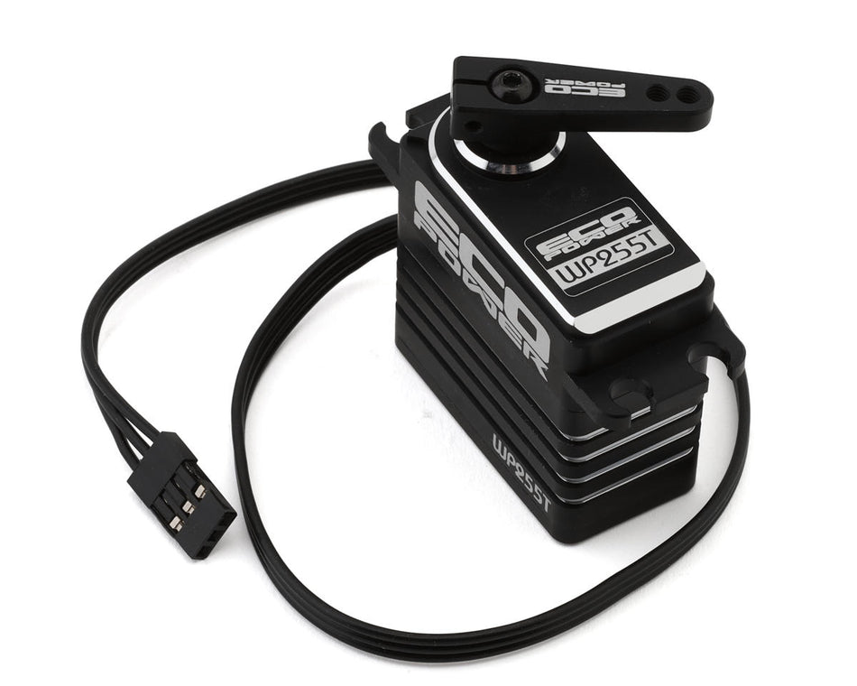 EcoPower ECP-255T WP255T Waterproof High Torque Metal Gear Brushless Servo HV Metal Case