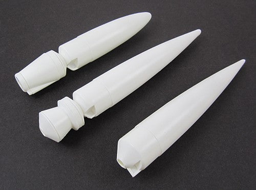 Estes Rockets NC-60 Long Nose Cone Asst. for Model Rockets (3pk)