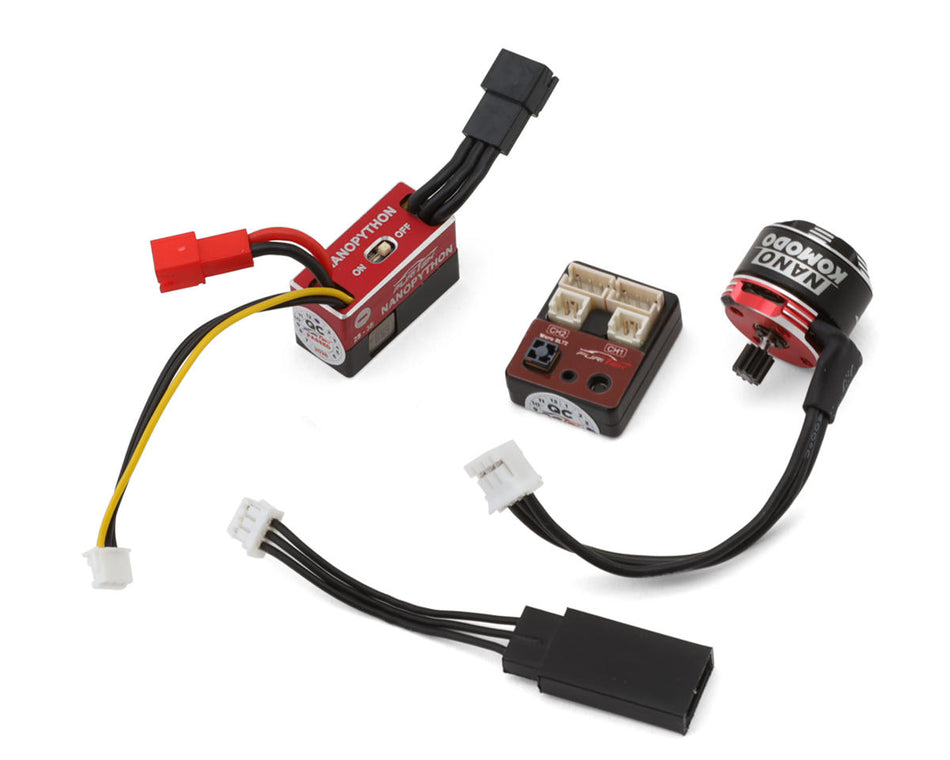 Furitek FRU2762 NanoModo 2026 3-in-1 Brushless Control System for Axial SCX30 w/Stock TX Plug