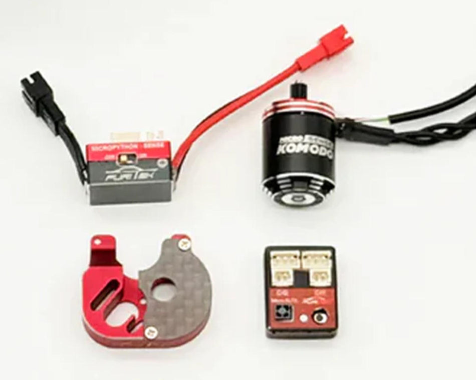 Furitek SCX24 MicroModo Sensored 2026 PNP Outrunner Brushless System (Compatible w/Stock SLT2 Transmitter)