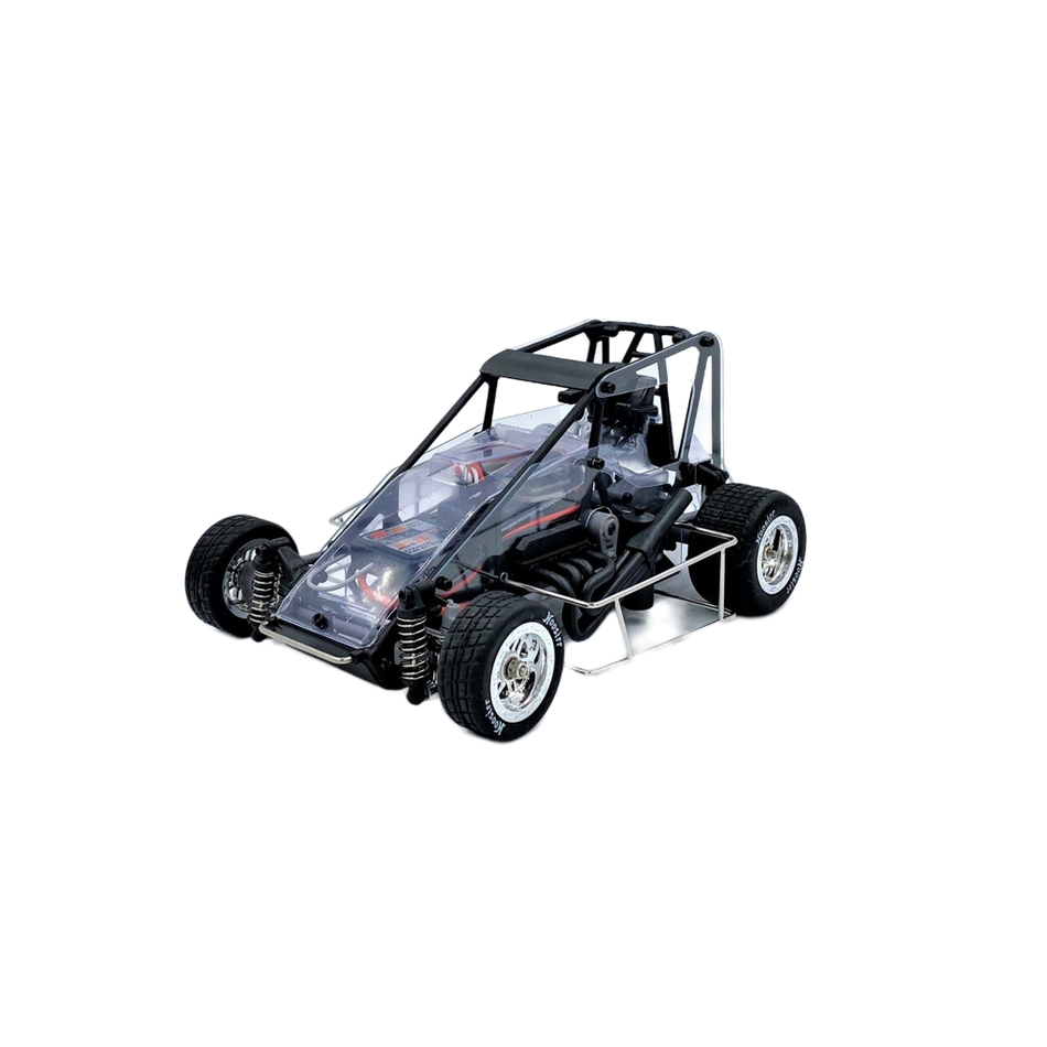 1RC Racing 1/18 Scale Midget 3.0, Clear, RTR