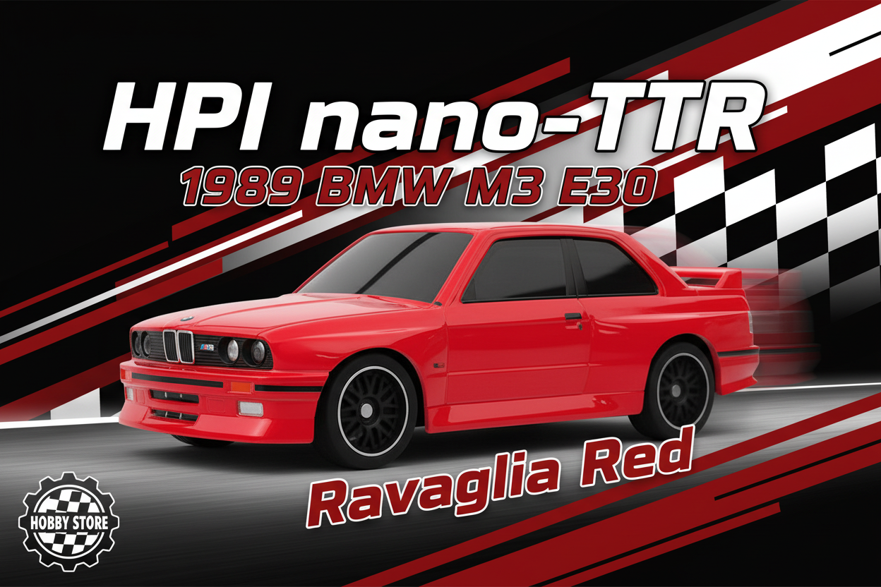 HPI BMW M3 E30 Ravaglia Banner